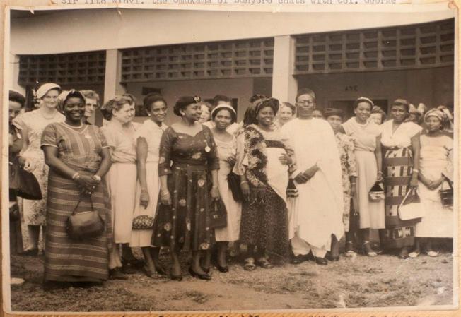 Third from right (front row) is the late Mrs Rebecca Mulira.